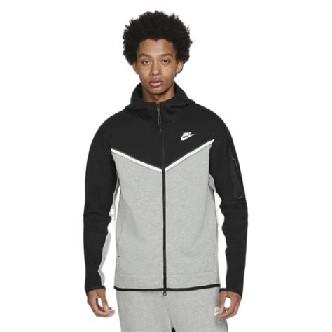 nike tech fleece broek zwart grijs wit|Men's Tech Fleece. Nike BE.